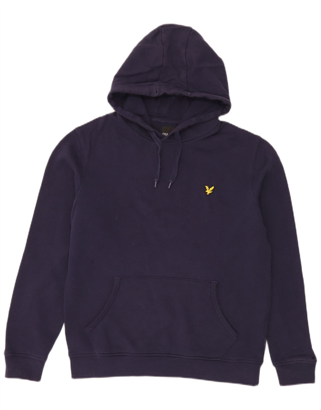 Lyle & Scott muška majica s kapuljačom Srednje tamnoplavi pamuk