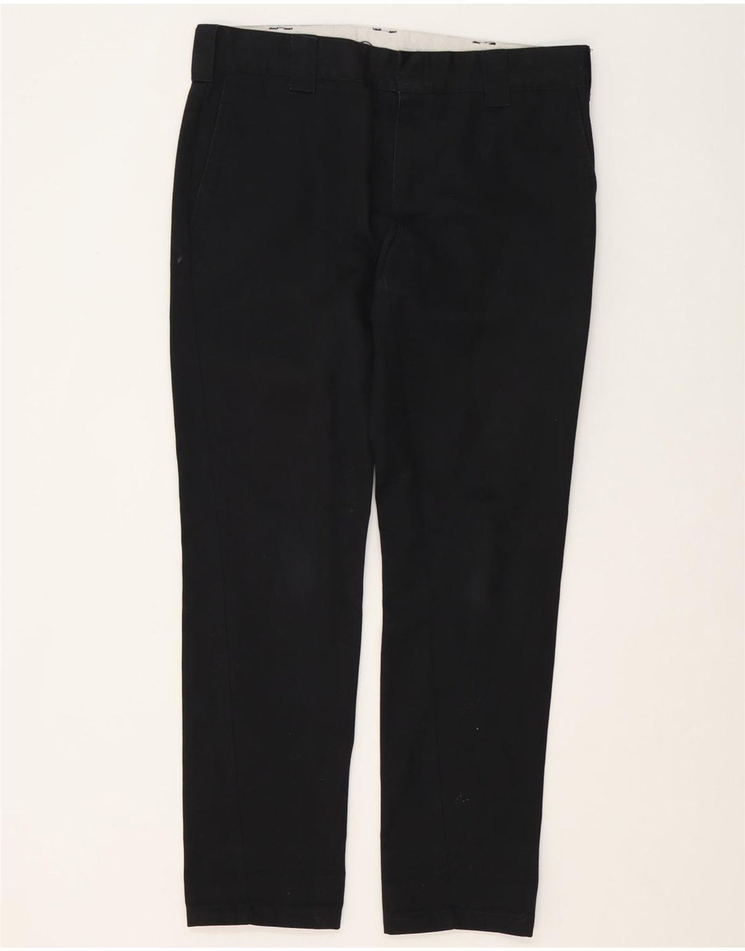 Dickies muške uske chino hlače W33 L32 crni poliester