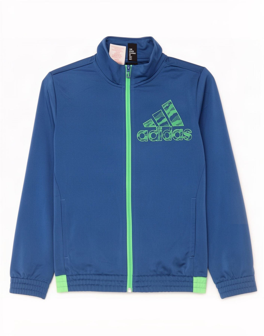 Gornja jakna trenirke Adidas za dječake 9-10 godina plave boje