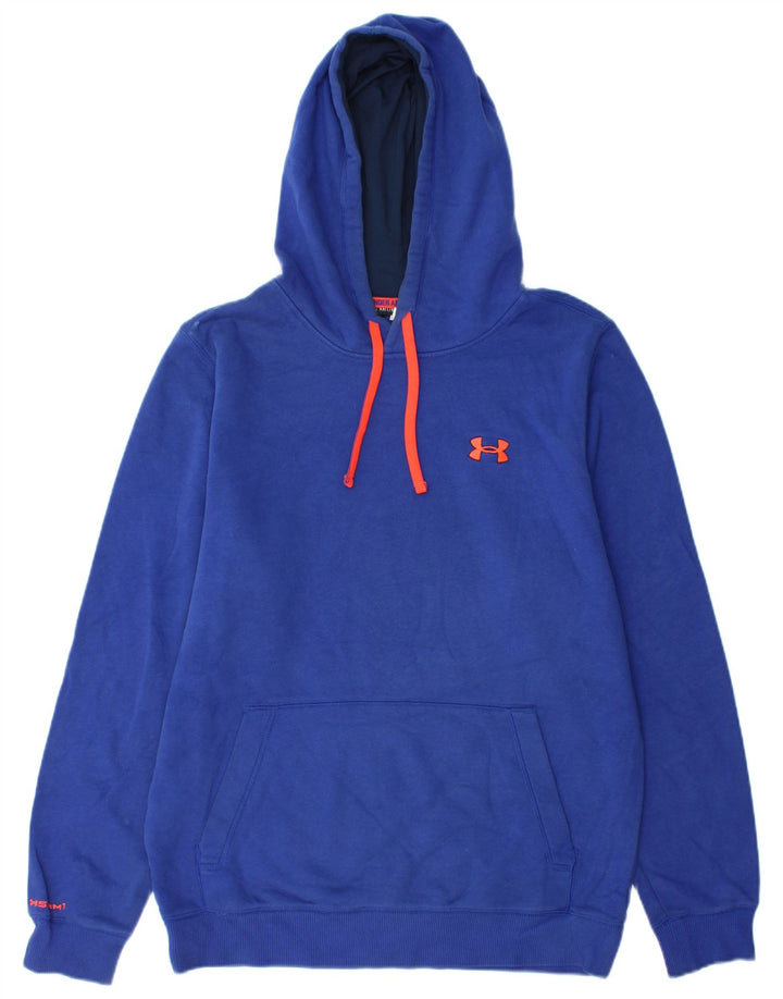 UNDER ARMOUR Muška majica s kapuljačom Srednje plavi pamuk
