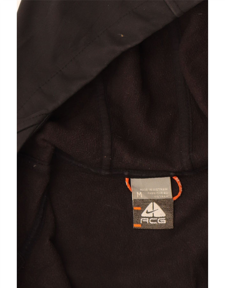 NIKE ženska vjetrovka s kapuljačom UK 12 srednji crni poliester