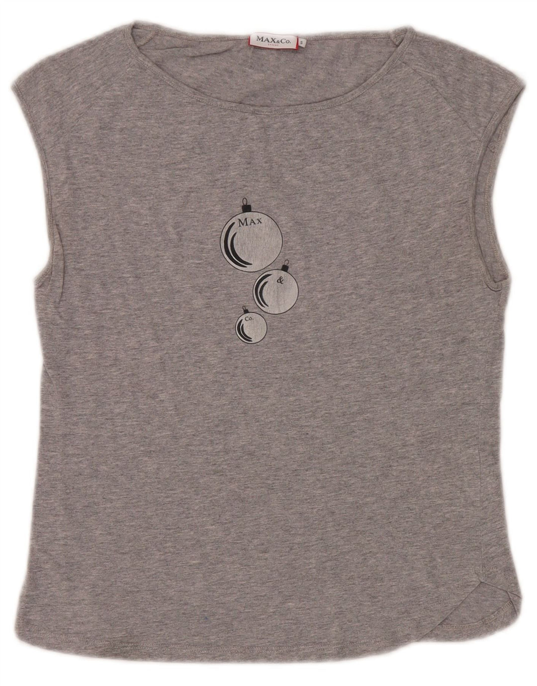 Max & Co. Ženski grafički prsluk UK 10 Small Grey