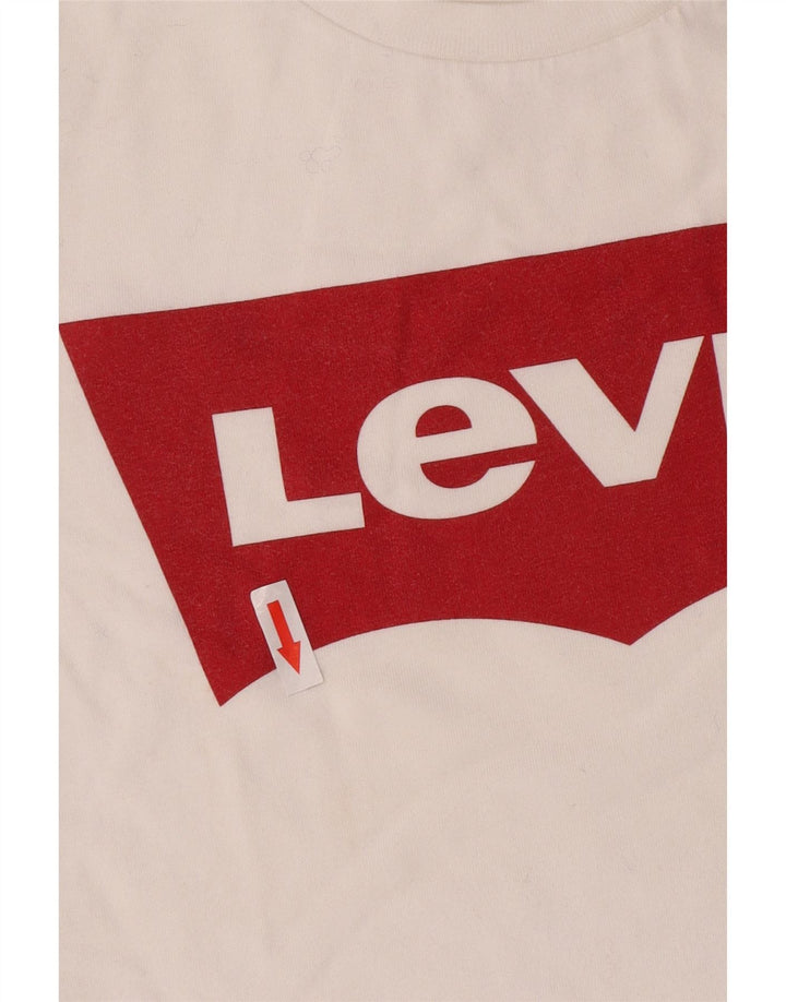 Levi's ženska majica kratkih rukava s grafičkim motivima UK 12 srednje bijela