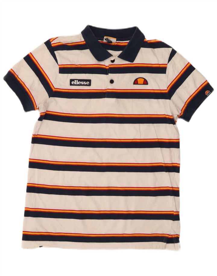 Muška polo majica Ellesse, pamuk na male bijele pruge