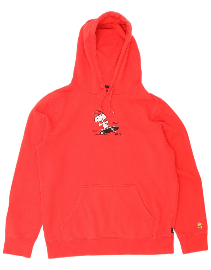 HUF Muška majica s kapuljačom Peanuts Graphic Srednje crveni pamuk