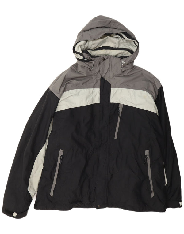 Columbia muška skijaška jakna Omni-Tech s kapuljačom UK 44 2XL crna boja
