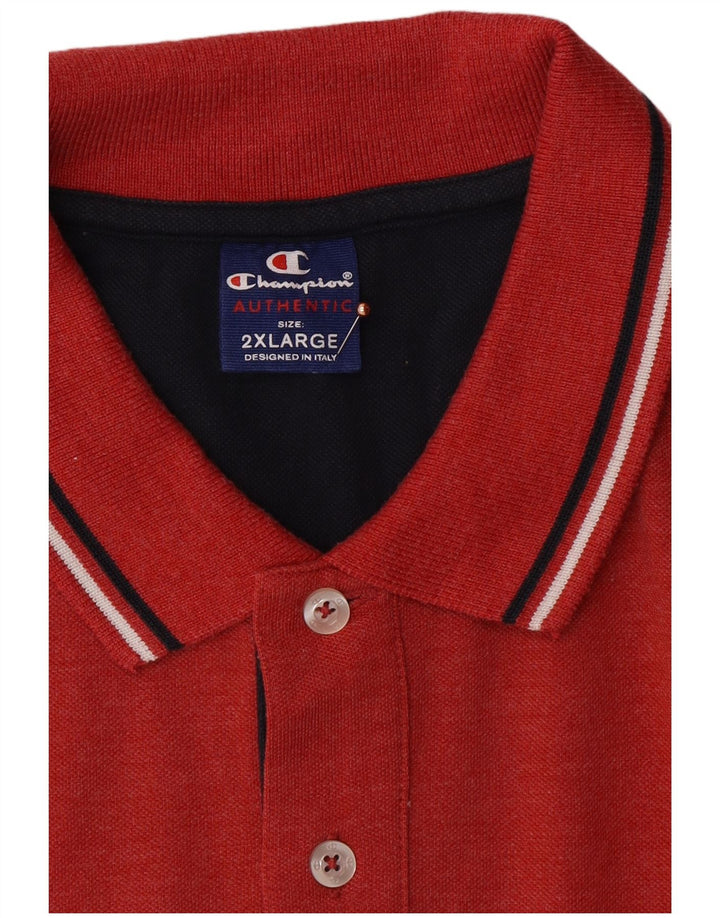 CHAMPION Muška polo majica 2XL crvena