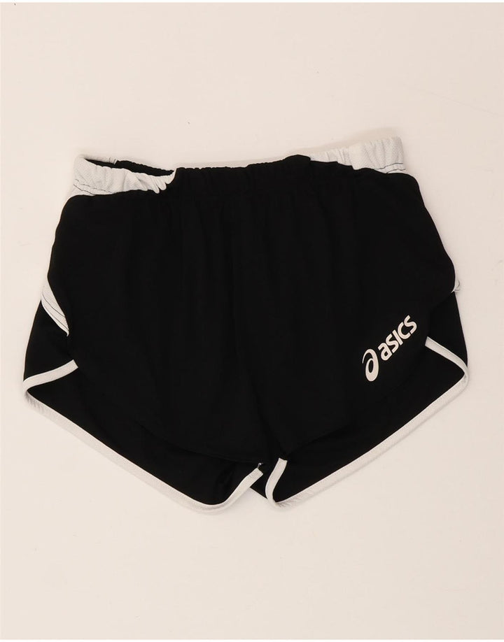 Asics ženske sportske kratke hlače UK 8 male crne poliesterske boje