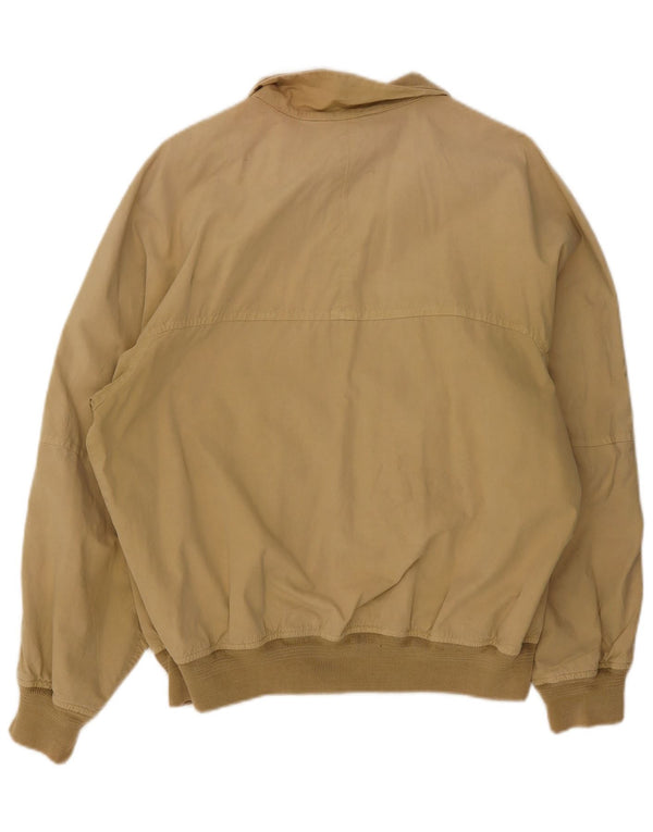 Vintage muška bomber jakna UK 40 Large Beige Cotton
