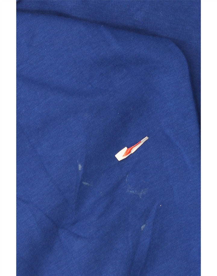 Zara ženska prevelika majica s kapuljačom UK 10 Small Blue