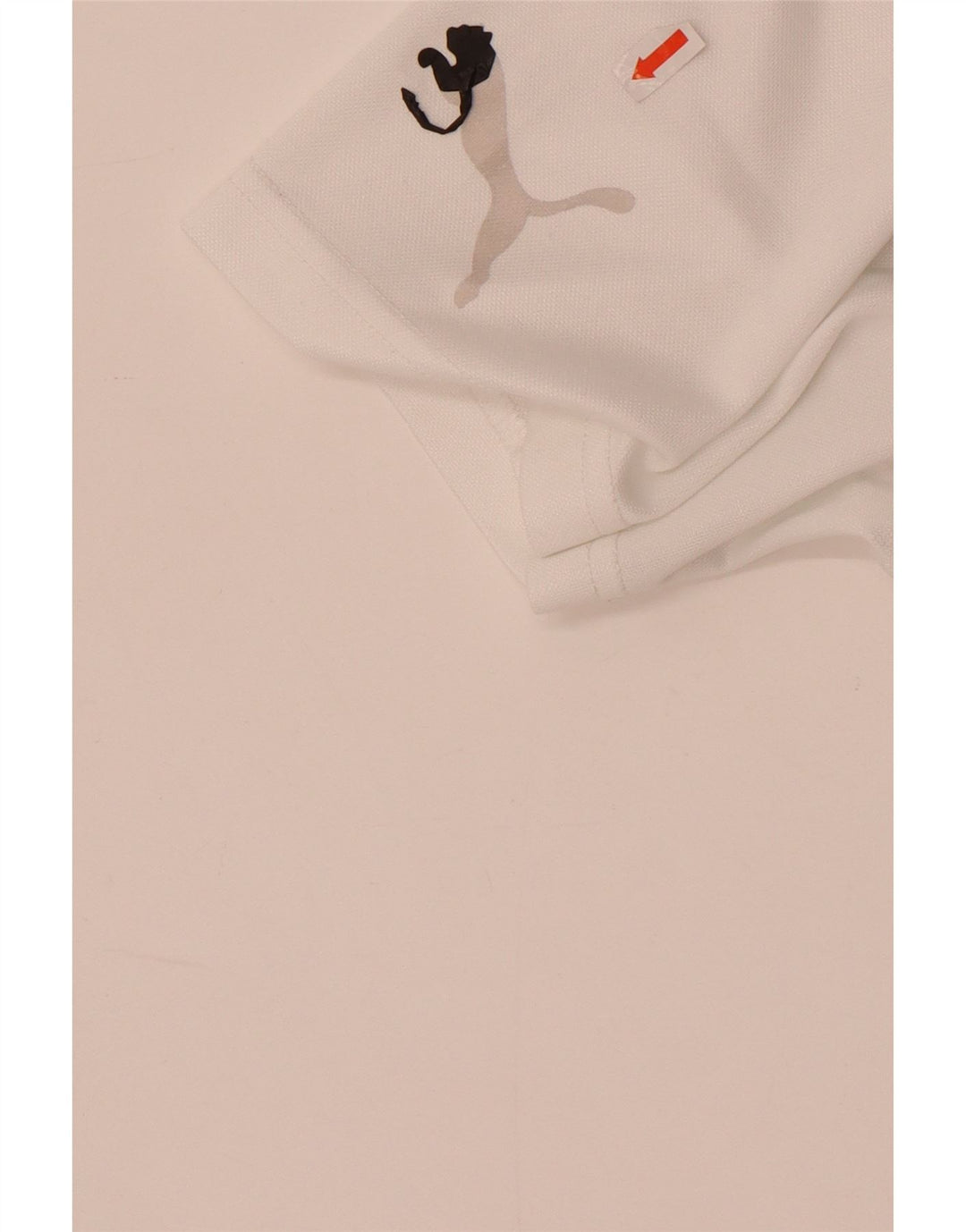 Muška majica kratkih rukava Puma s grafičkim motivima, srednji bijeli poliester