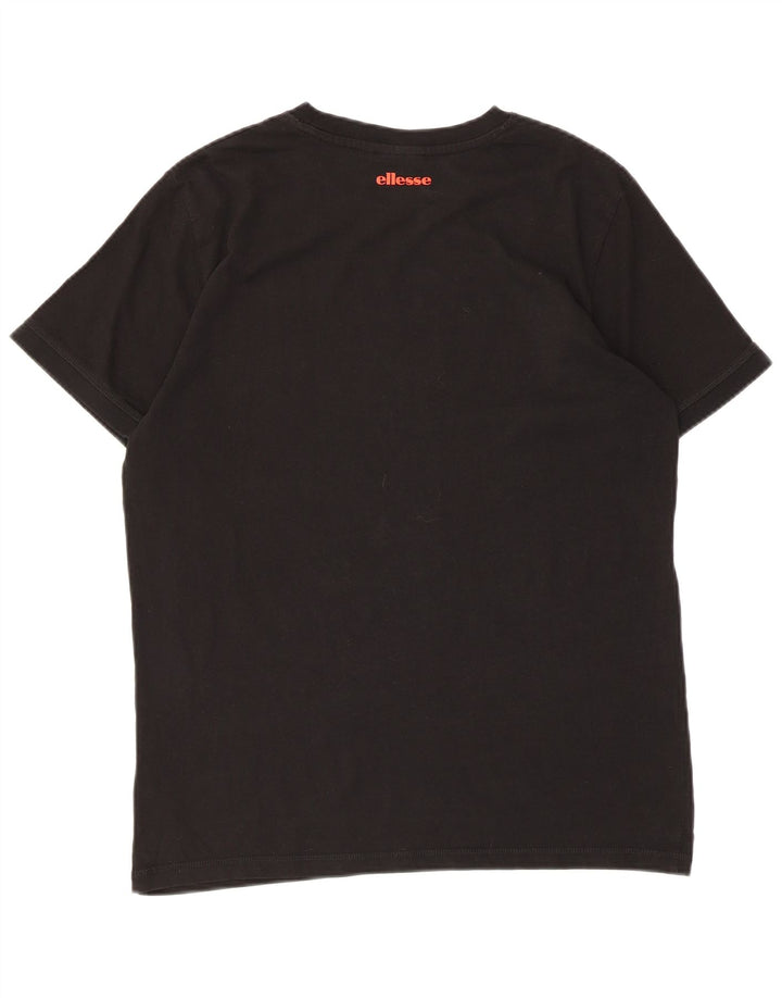 Ellesse Ženska majica kratkih rukava s grafičkim motivima UK 14 srednje crna