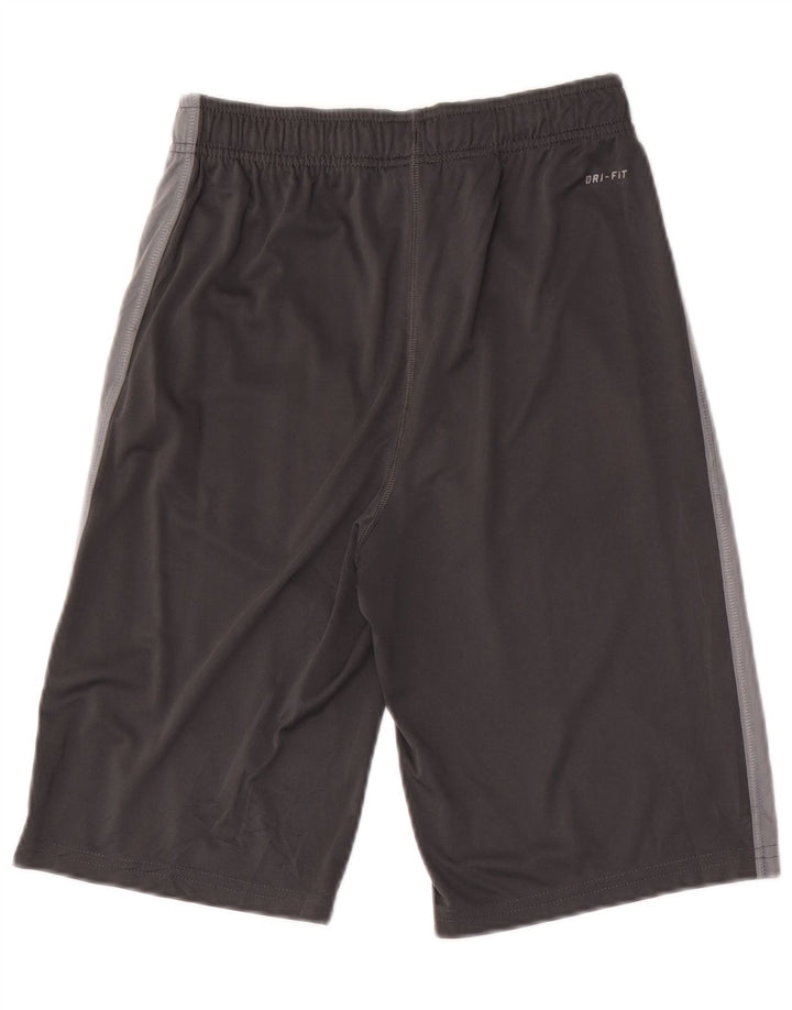 NIKE muške Dri Fit sportske kratke hlače velike sive boje od poliestera