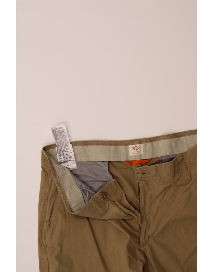DOCKERS Mens Chino Shorts W36 Large  Brown Cotton Vintage Dockers and Second-Hand Dockers from Messina Hembry 