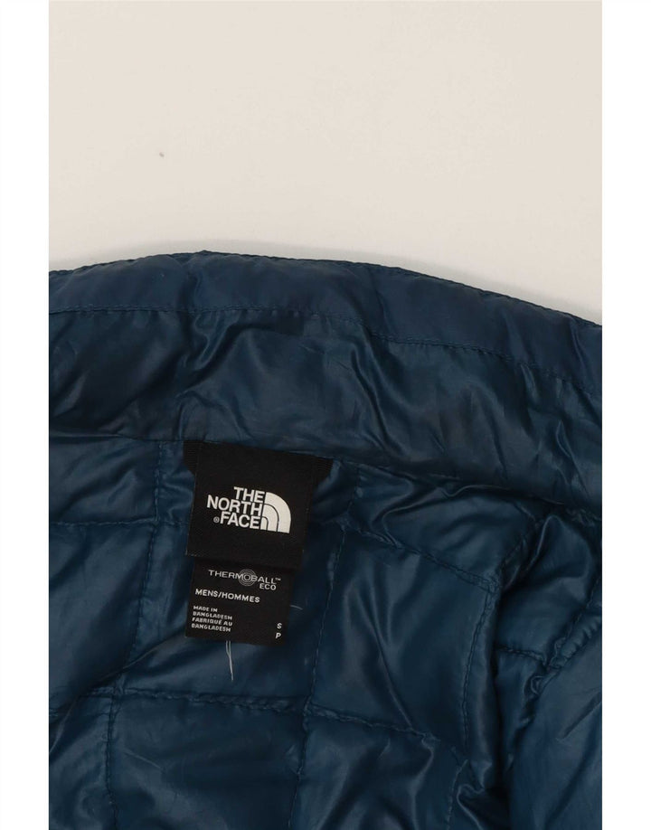 The North Face muška podstavljena jakna UK 36 mali plavi poliester