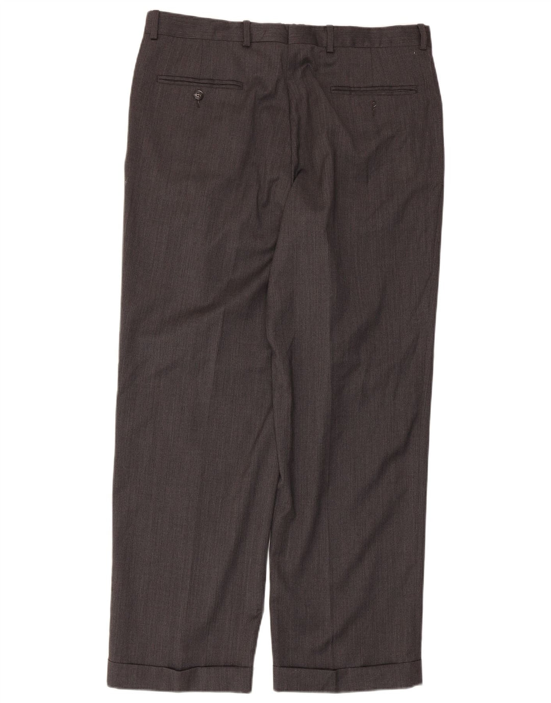 Izod muške hlače s štipaljkama W36 L30 Siva vuna