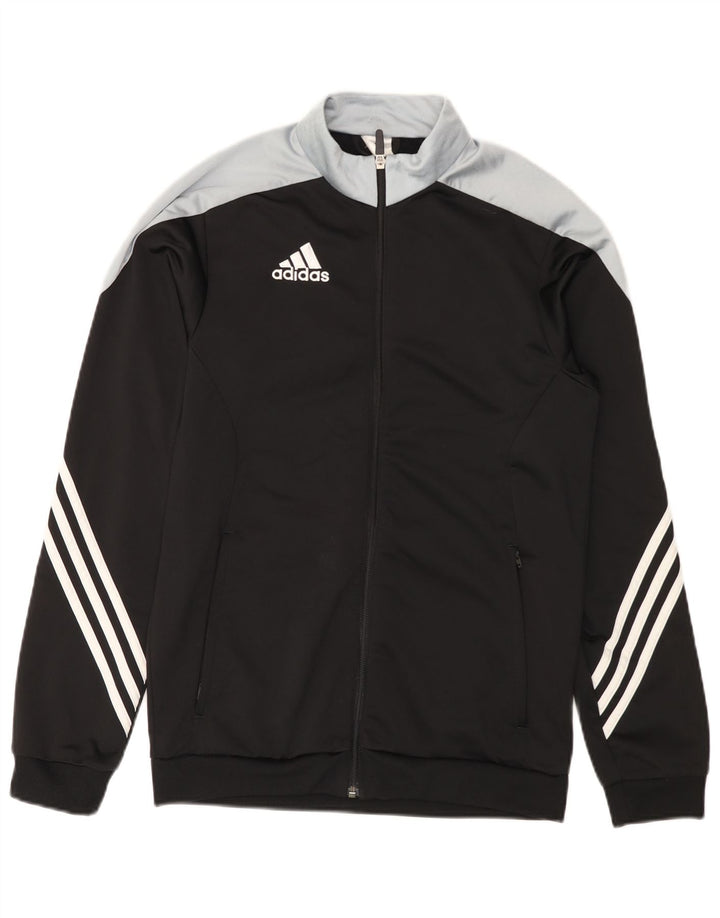 Adidas muška gornja jakna od trenirke, mala crna poliesterska boja