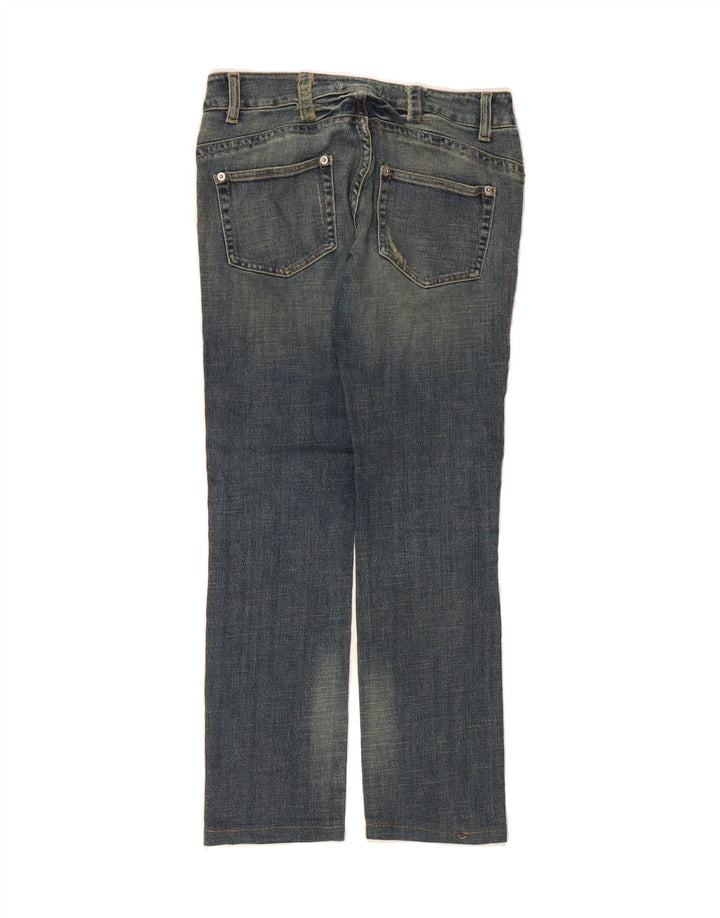 BENETTON Womens Straight Jeans IT 42 Medium W28 L28 Blue Cotton Vintage Benetton and Second-Hand Benetton from Messina Hembry 
