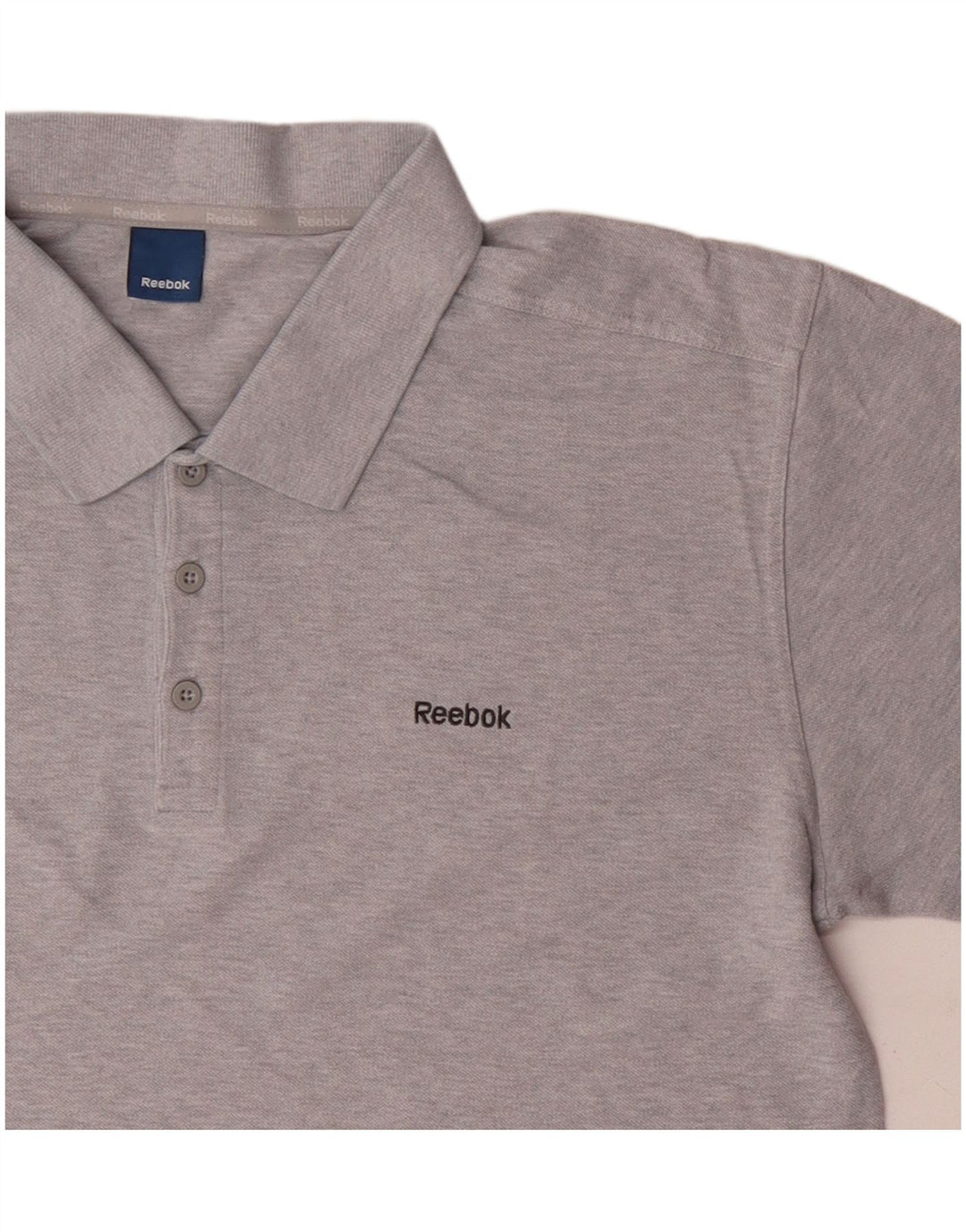 Reebok muška polo majica XL sivi pamuk