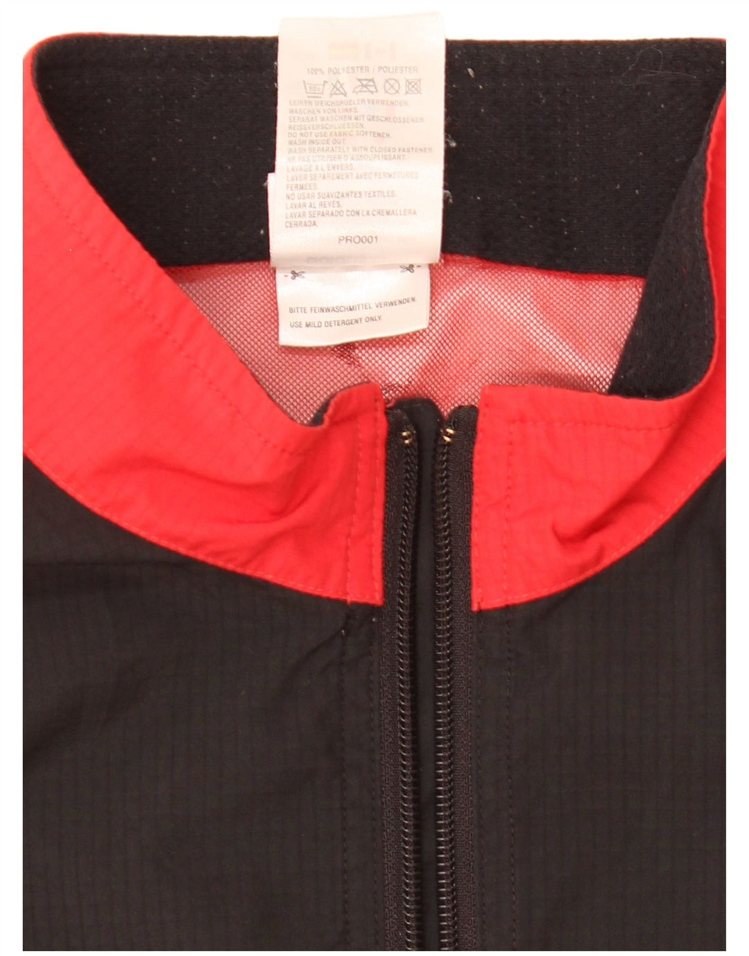 Adidas muška kišna jakna UK 40 Large Red Colourblock poliester
