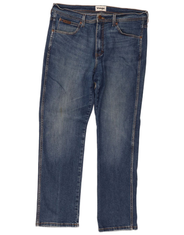 Wrangler muške ravne traperice W36 L30 plave