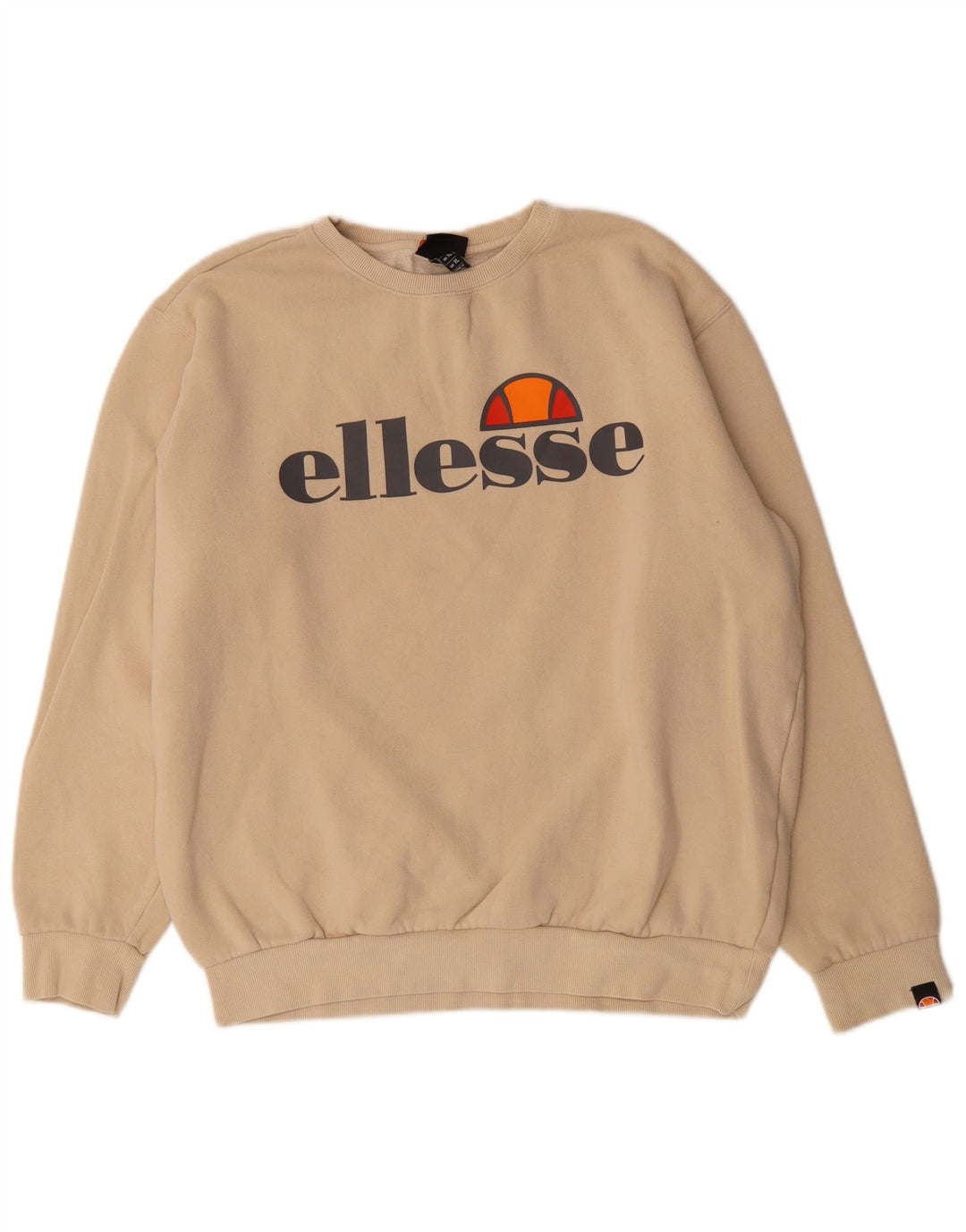 Ellesse muški džemper s grafičkim motivima XL, bež pamuk