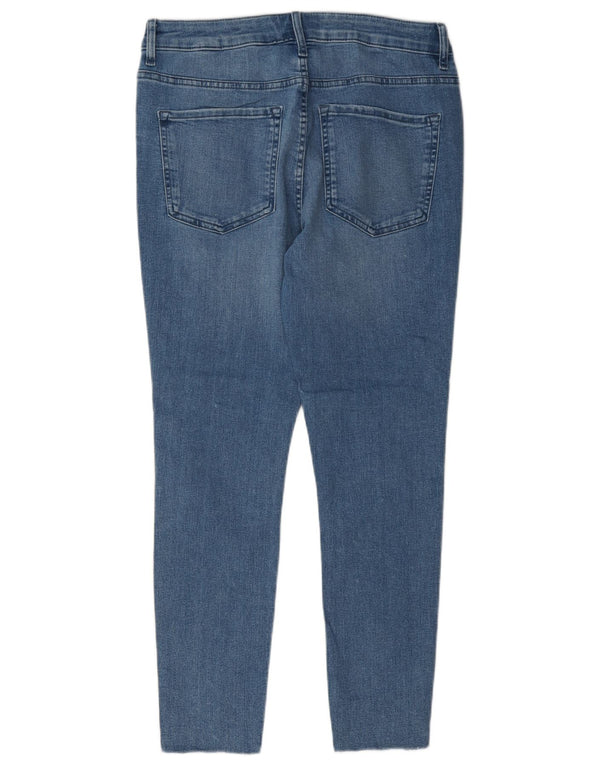 Marks & Spencer Womens The Ivy Skinny Jeans UK 12 Medium W30 L27 Plava