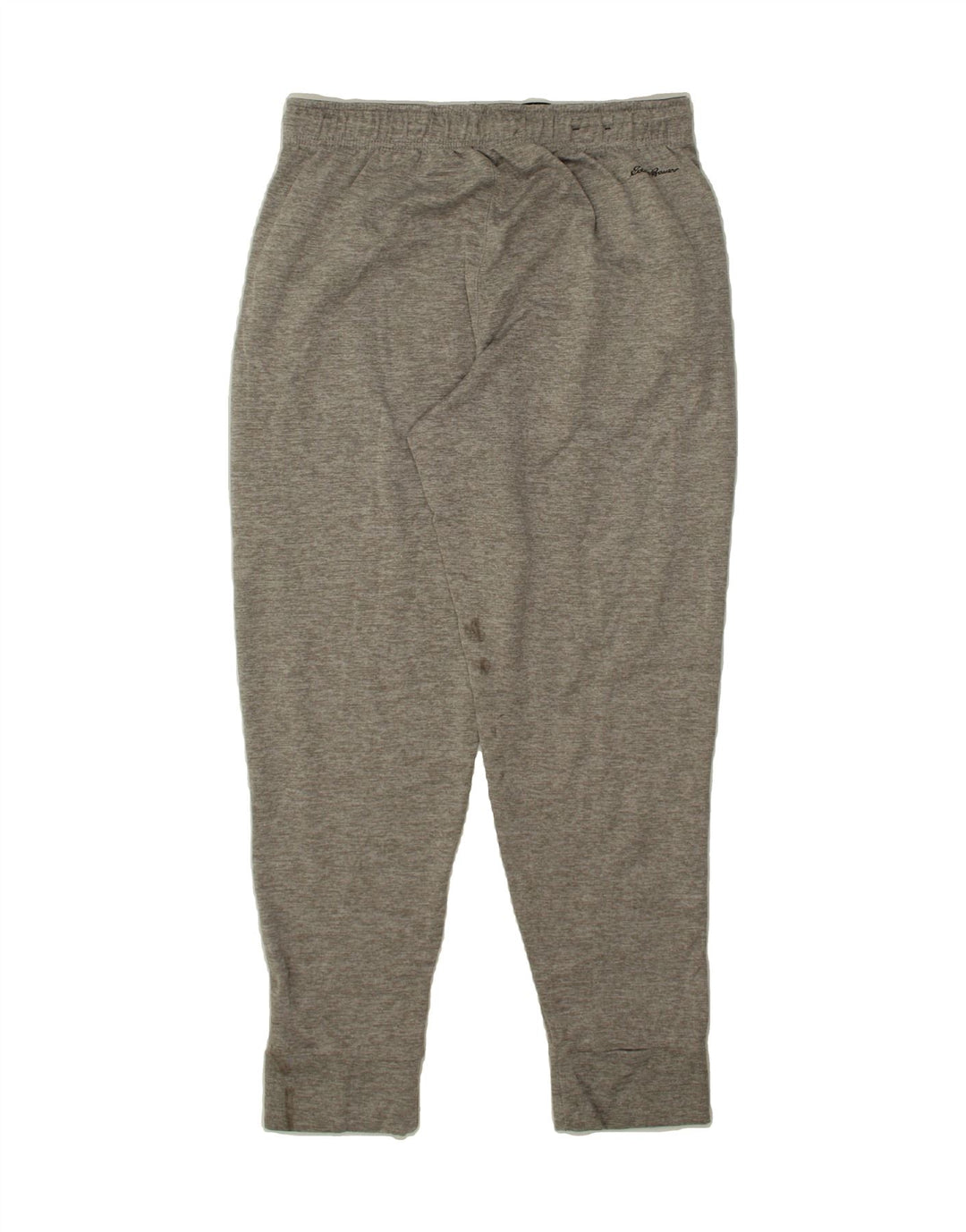 EDDIE BAUER Mens Tracksuit Trousers Joggers Medium Grey Flecked Polyester Vintage Eddie Bauer and Second-Hand Eddie Bauer from Messina Hembry 