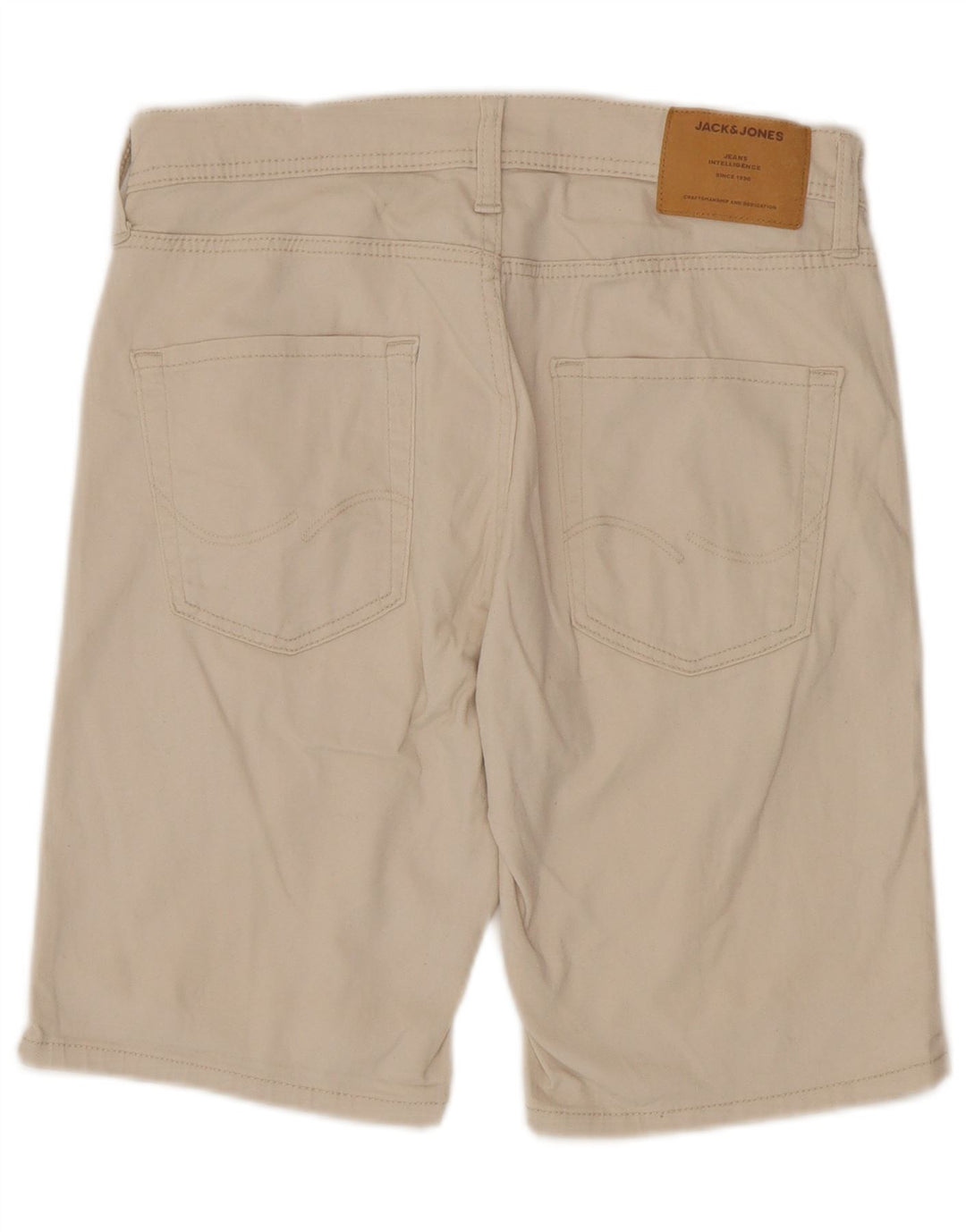 Jack & Jones Regular Casual kratke kratke hlače male W29 bež pamuk