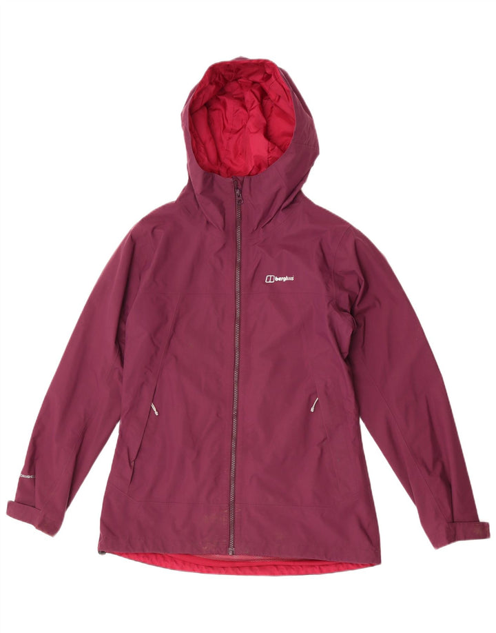 Berghaus ženska kišna jakna s kapuljačom UK 12 Medium Bordo poliamid