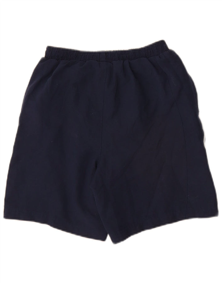 Umbro Boys Graphic Sport Shorts 9-10 Years Medium Navy Blue Poliester
