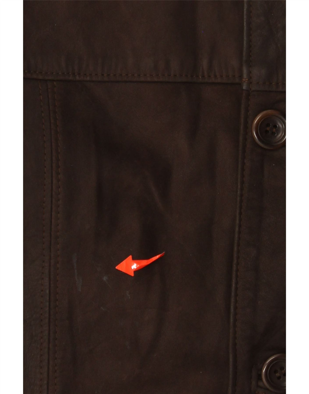 VINTAGE muška kožna jakna IT 48 Srednje smeđa koža