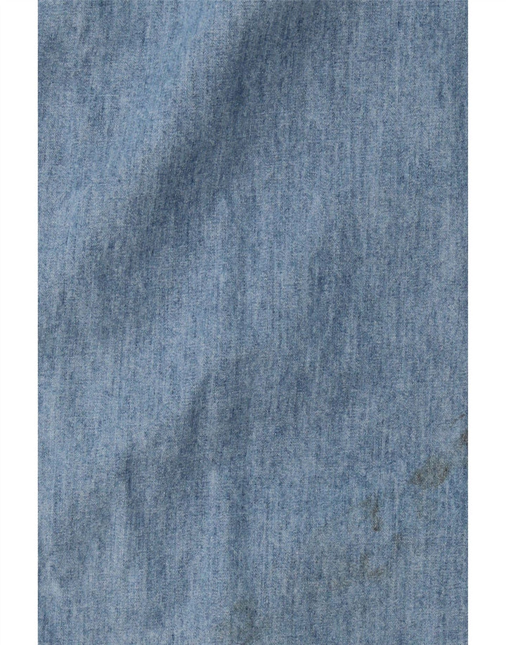 JOOP Womens Denim Shirt Medium Blue Cotton