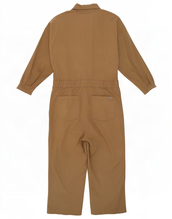 Ženski kombinezon Massimo Dutti UK 12 srednje bež pamuk