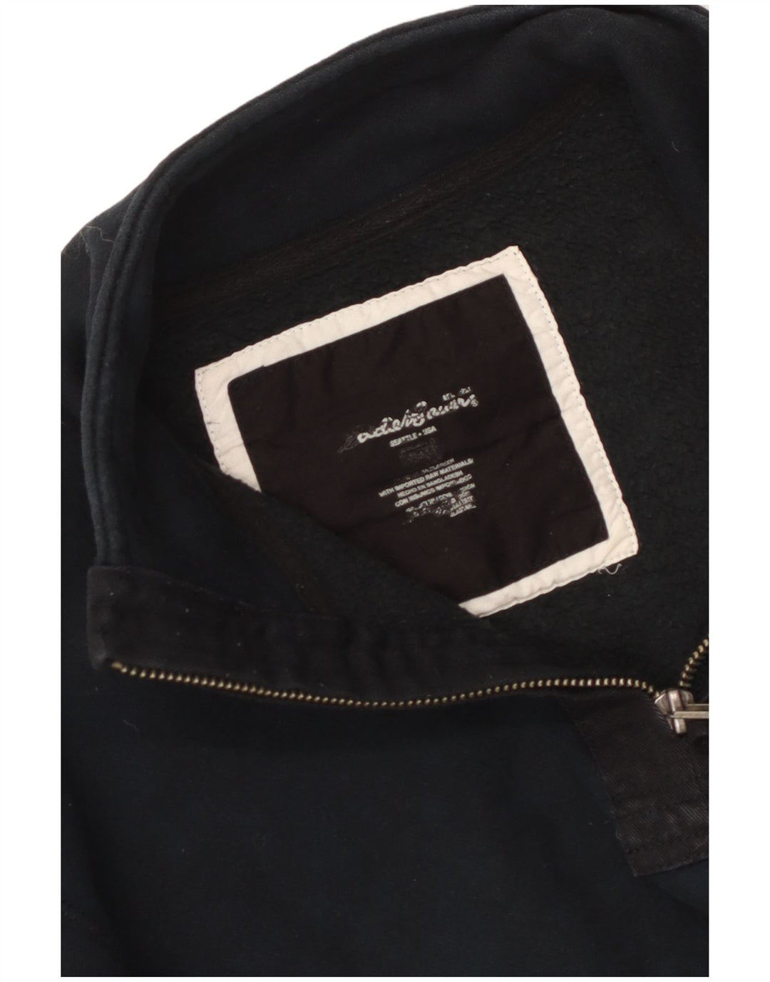 Eddie Bauer Ženska majica s kapuljačom s patentnim izrezom UK 14 Srednje tamnoplava