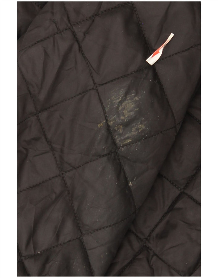 Barbour muška prošivena jakna UK 44 2XL crni poliamid