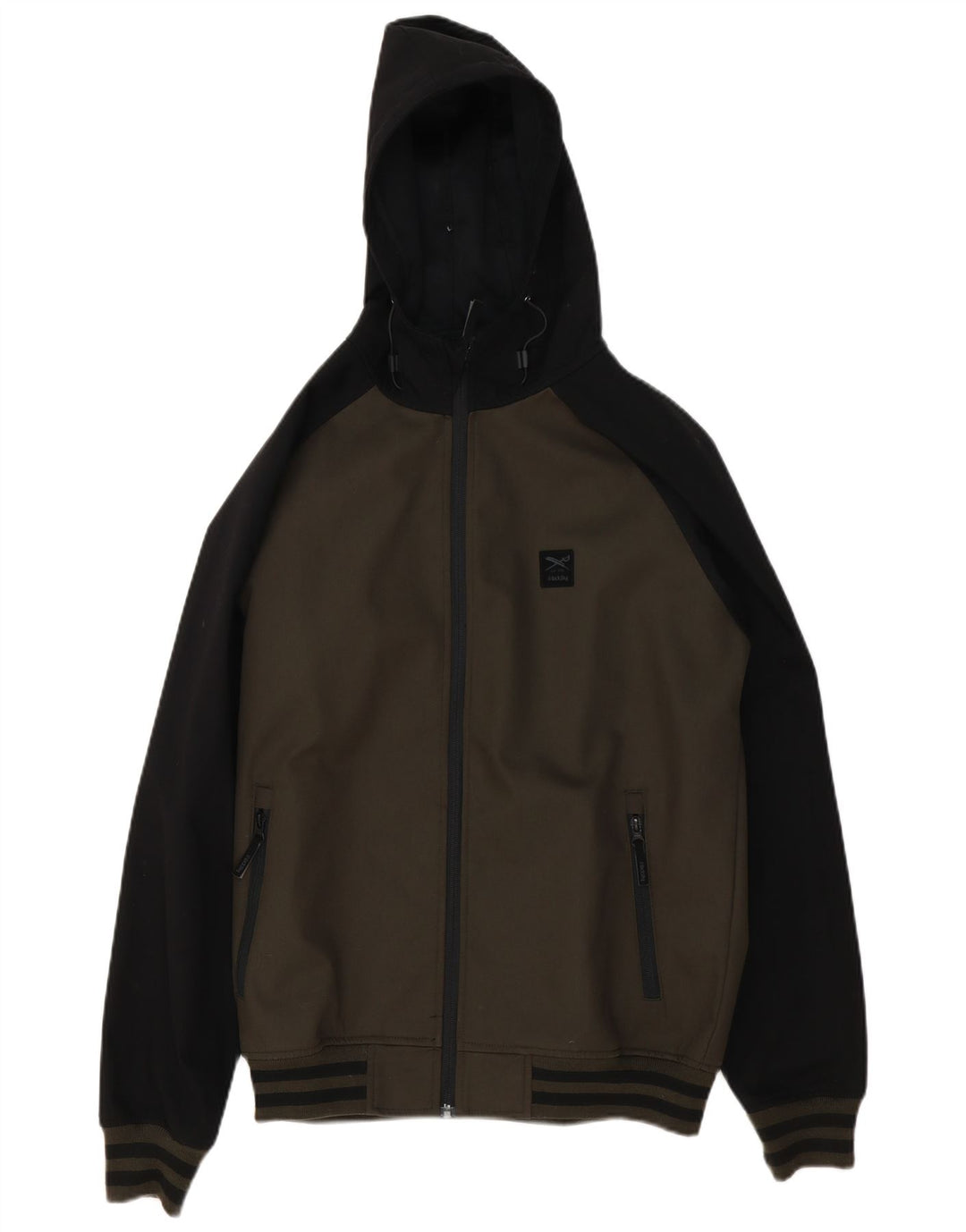 Iriedaily muška bomber jakna UK 38 srednje jaki kaki poliester