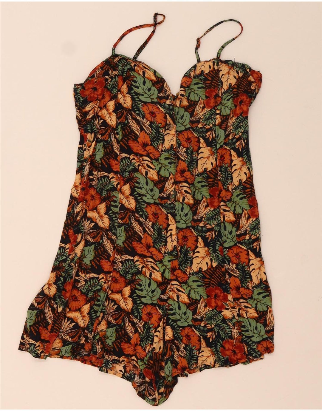 URBAN OUTFITTERS Žensko odijelo za igru UK 12 srednje raznobojno cvjetno