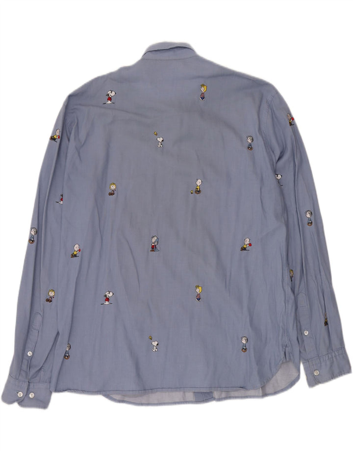 HUGO BOSS Muška Peanuts majica XL plavi pamuk