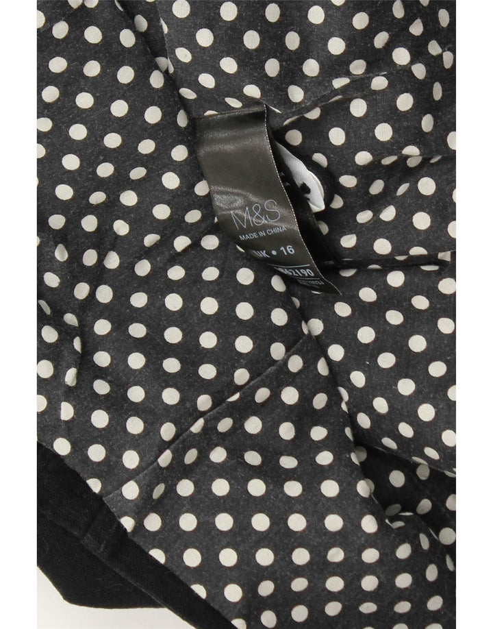 Marks & Spencer Ženska jakna s 3 gumba UK 16 Large Gray Lan