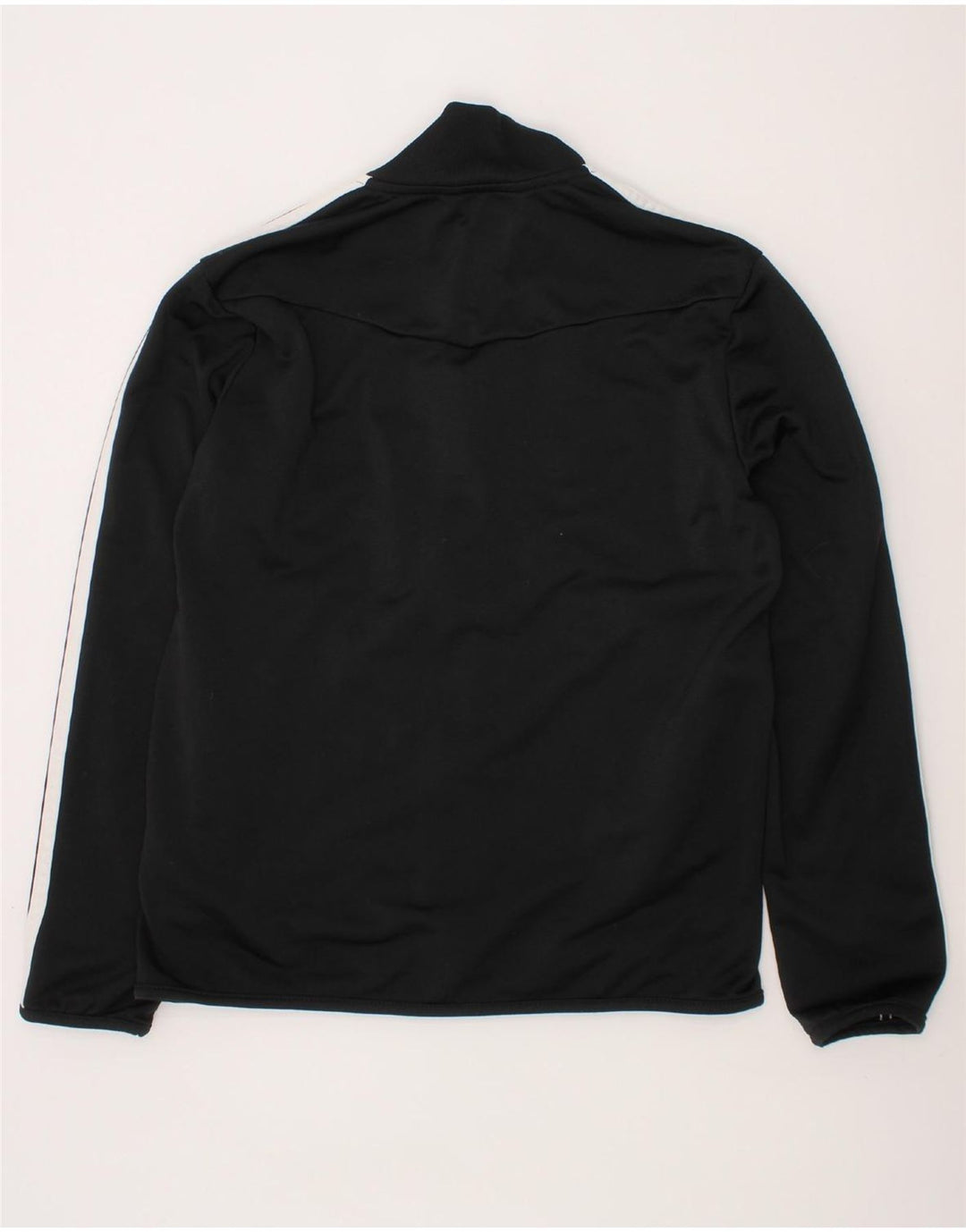 ADIDAS Boys Tracksuit Top Jacket 11-12 Years Black Polyester Vintage Adidas and Second-Hand Adidas from Messina Hembry 