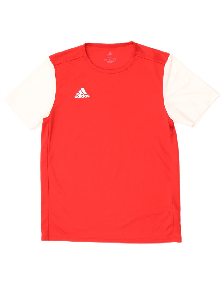 Adidas muška Aeroready majica kratkih rukava srednje crvene boje od poliestera