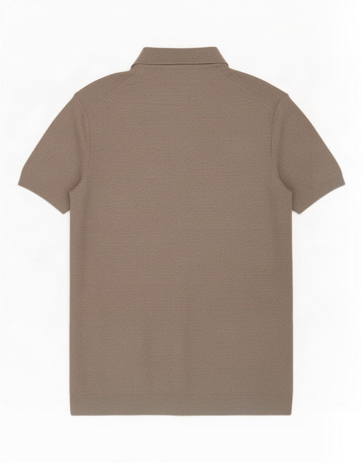 Massimo Dutti muška polo majica velika siva pamuk