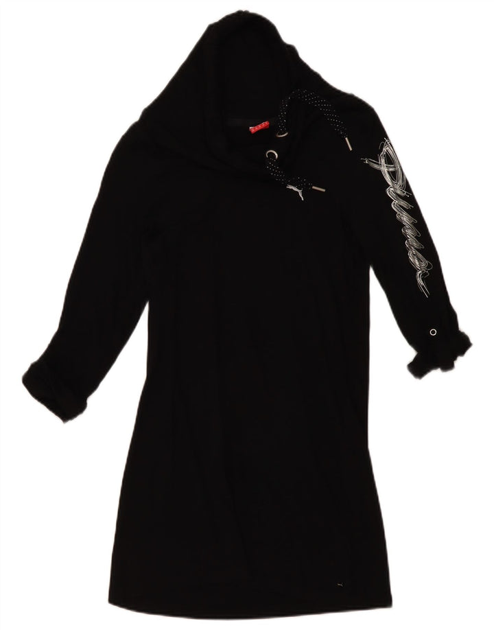 Puma ženska majica s rol izrezom s grafičkim motivima UK 8 Small Black