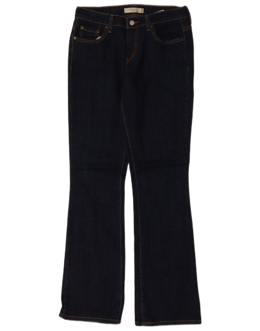 LEVI'S ženske 515 Bootcut traperice US 6 Srednje W30 L33 tamnoplavi pamuk