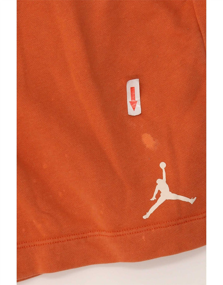 Jordan muške kratke sportske kratke hlače s grafičkim motivima male narančaste boje