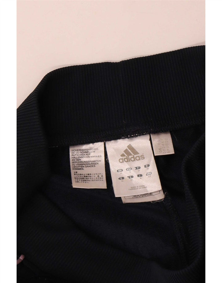 Adidas ženske hlače za trenirku UK 10 male crne poliesterske