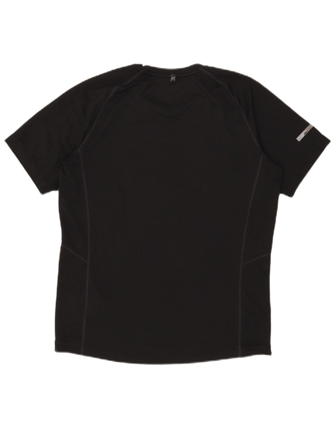 Nike Dri Fit majica kratkih rukava srednji crni poliester