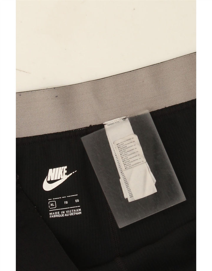 Nike ženske grafičke tajice UK 18 XL crni poliester