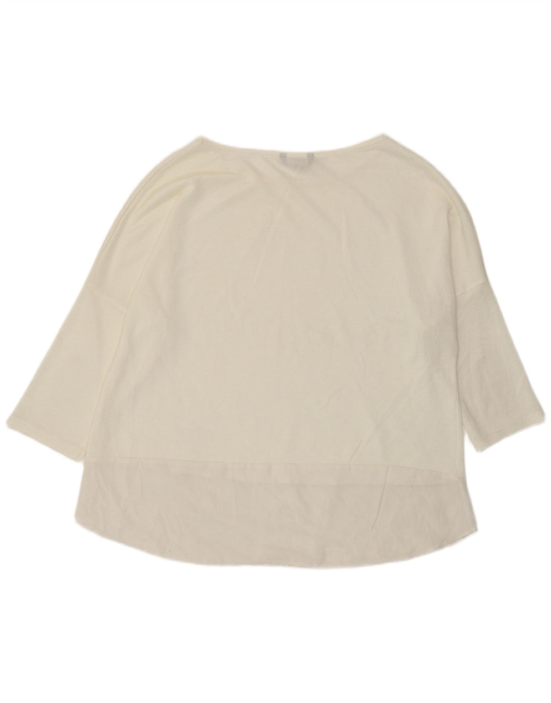 Marks & Spencer Ženska majica s 3/4 rukavima UK 18 XL Off White